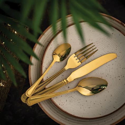 Viola Aureate Cutlery Set Viola Luxury Tableware And Glassware