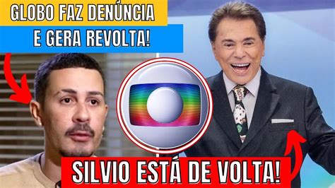 Globo Gera Pol Mica Entre Influenciadores Ap S Mat Ria Silvio Santos