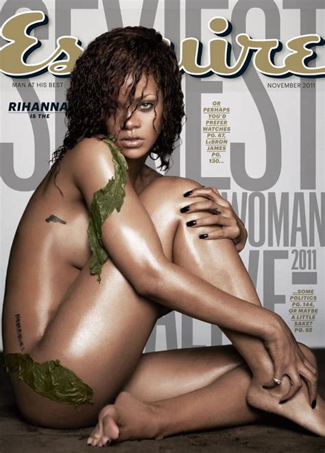 Dejavunaturals Rihanna Gets NAKED DIRTY CONFIRMED As ESQUIRE S