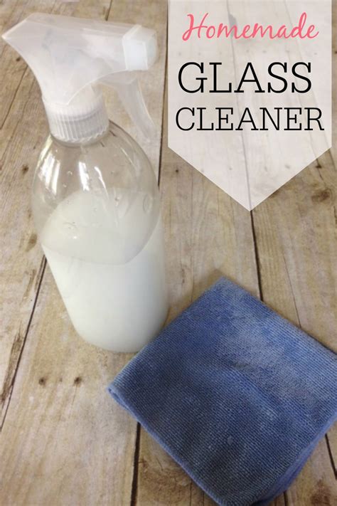 Homemade Glass Cleaner Frugally Blonde