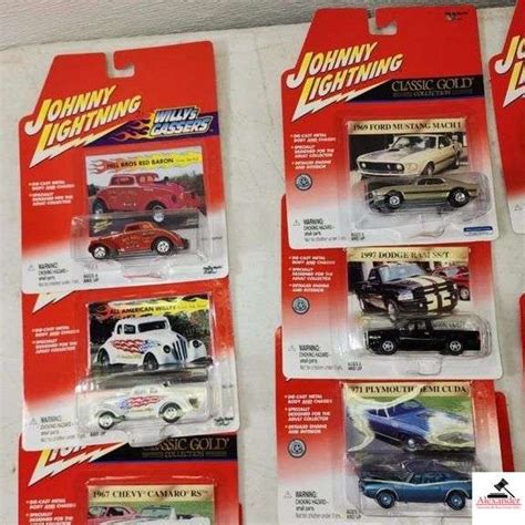 14 JOHNNY LIGHTNING WILLYS GASSERS JOHNNY LIGHTNING CLASSIC GOLD