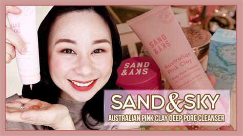 Sandandsky Australian Pink Clay Deep Pore Cleanser Review Imjennytwong Youtube