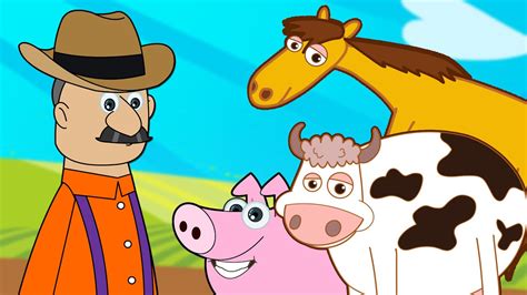 Old Macdonald had a farm - HooplaKidz Plus - Fun and Educational Videos