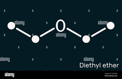 Diethyl Ether Ethyl Ether Molecule It Is An Ether In Which The Oxygen