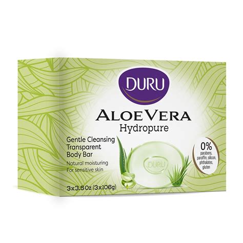 Duru Hydropure Aloe Vera Bar Soap Best Gentle Cleansing Soap