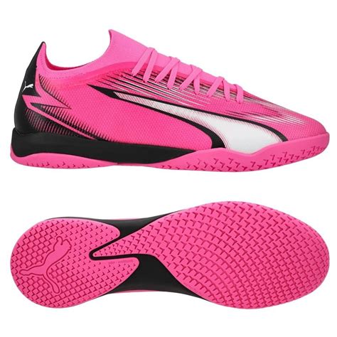 Puma Ultra Match It Phenomenal Poison Pinkpuma Whitepuma Black