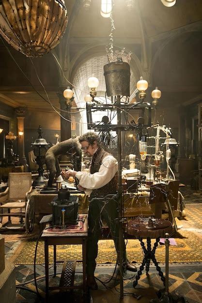 Steampunk Mad Scientist Premium Ai Generated Image