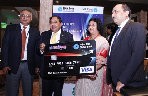 State Bank Of India Launches Sbiintouch Contactless Debit C