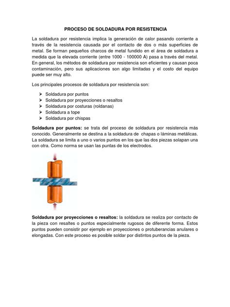 Proceso De Soldadura Por Resist En Cia Download Free Pdf Soldadura Construcción