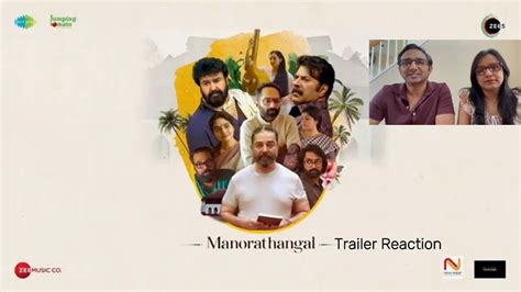 Reacting To Manorathangal Official Trailer Kamal Hassan Mohanlal