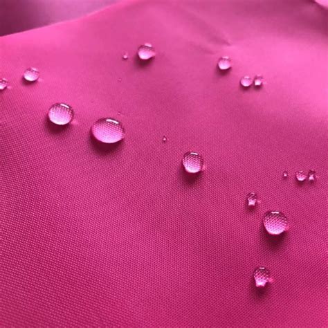 Polyester 210d Oxford Fabric Waterproof Pu Coating