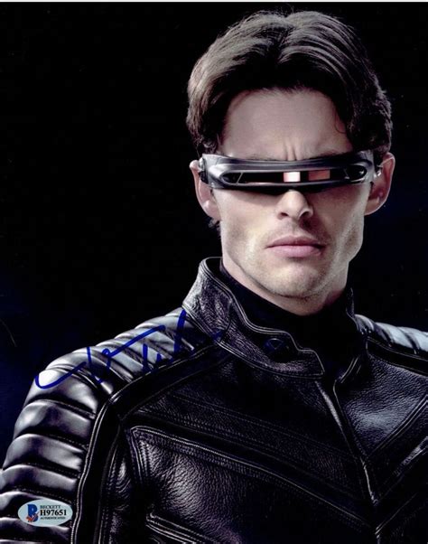 James Marsden Signed X Men 8x10 Photo Beckett Coa Etsy Canada