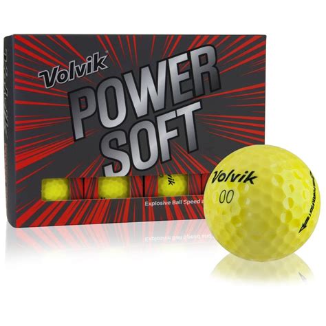 Volvik Power Soft Yellow Golf Balls Mecadon