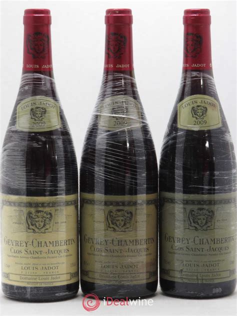 Acheter Gevrey Chambertin Er Cru Clos Saint Jacques Louis Jadot