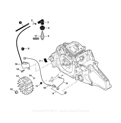 Echo CS-590 S/N: C69015001001 - C69015999999 Parts Diagram for Ignition