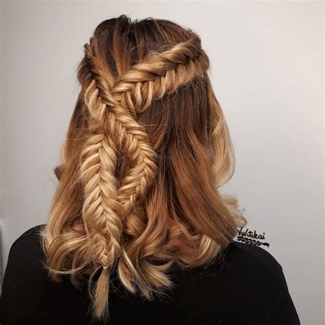 Updated Dutch Fishtail Braid Hairstyles Updated May