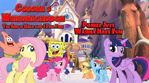 Mv Ponies Trolls Just Wanna Have Fun Youtube