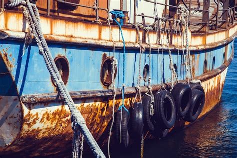 Premium Photo Old Rusty Boat