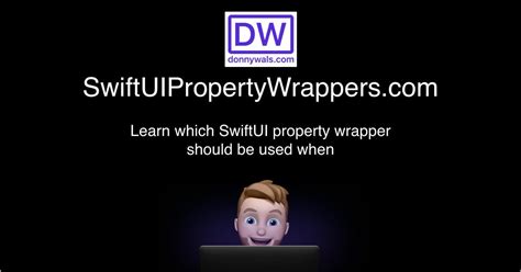Swift Ui Property Wrappers Learn When To Use State Binding