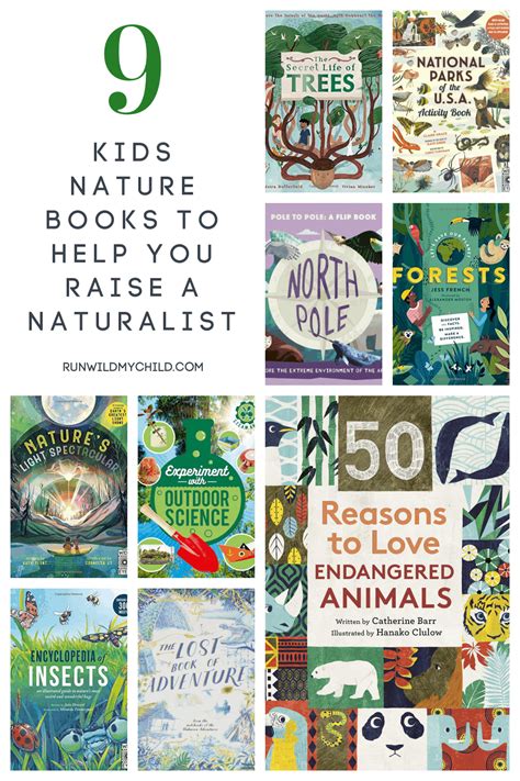 Nature Books for Little Naturalists • RUN WILD MY CHILD