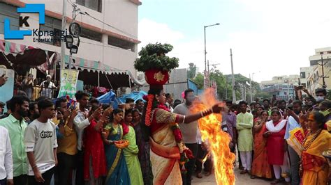 Deepika Bonam At Balkampet Yellamma Bonalu 2022 Bonalu Celebrations