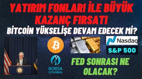 BÜYÜK YÜKSELİŞLER GELECEK Mİ Bitcoin Altın Gümüş Nasdaq SP500 BİST