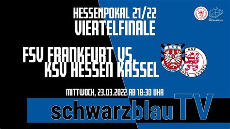 FSV Frankfurt Vs KSV Hessen Kassel YouTube