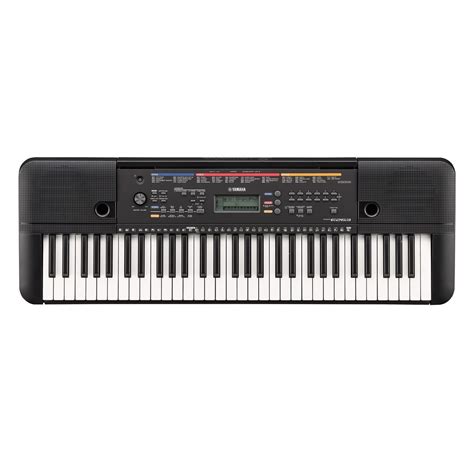 Yamaha Psr E Portable Keyboard Black At Gear Music