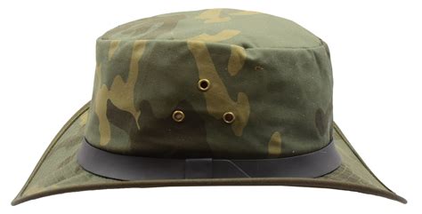 Military Jungle Camouflage Outdoors Hat HL0012 | House of Leather