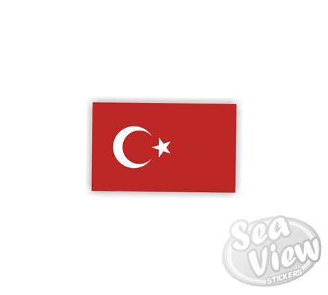 Turkish Flag Sticker