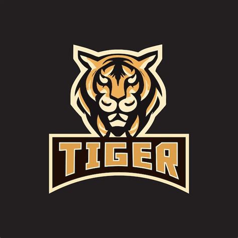 Premium Vector Tiger Mascot Logo Design