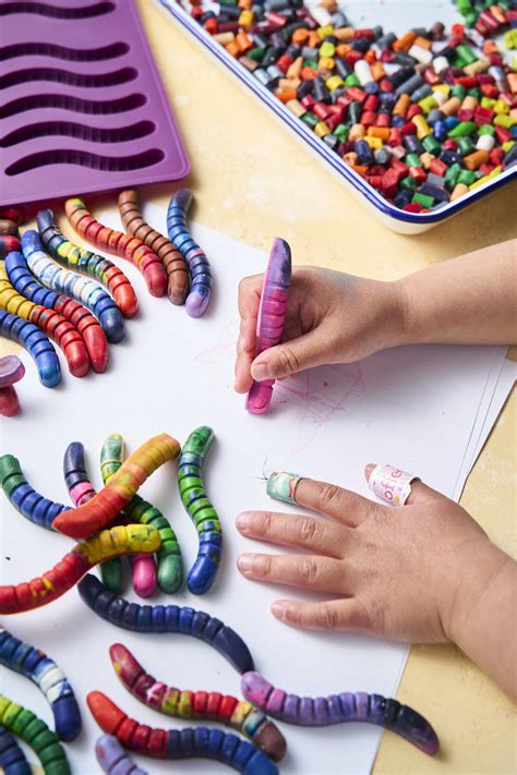 How To Make Crayons In Molds Using Old Broken Crayons