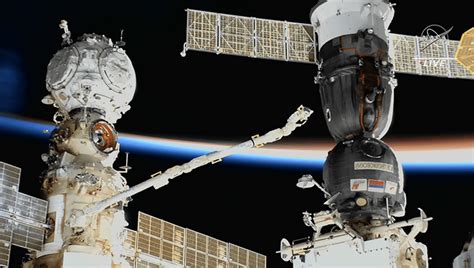 A Hole Has Been Found In Leaking Russian Spacecraft Docked With ISS ...