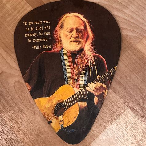 Willie Nelson Jumbo Guitar Pick Wall Art - Etsy