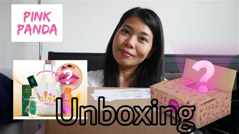 Pink Panda Unboxing Summer Mystery Bag Secret Box YouTube