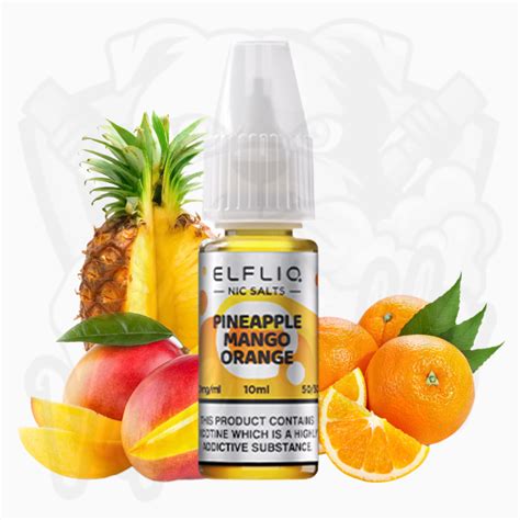 Elfbar Elfliq Pineapple Mango Orange Nic Salt Mg