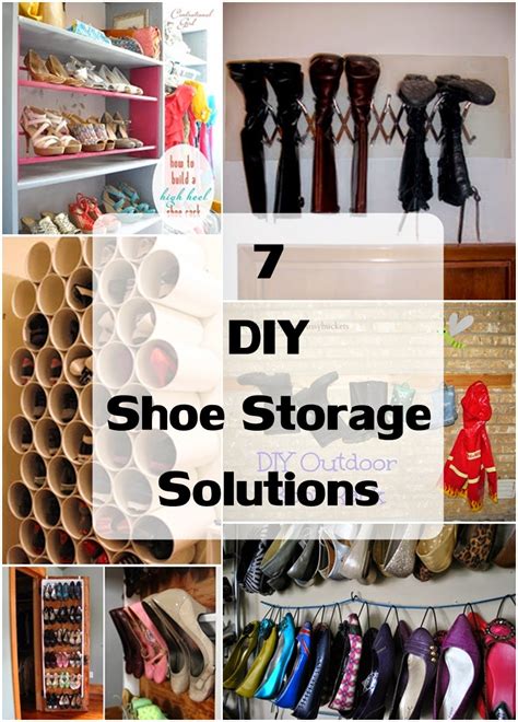 7 Diy Shoe Storage Solutions Diy Craft Projects