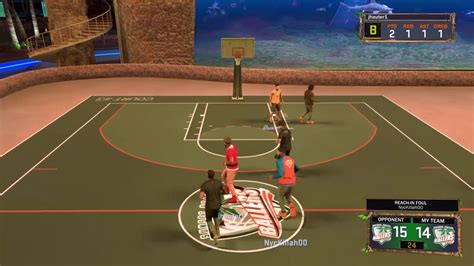 Nba 2k 17 Grinding On Park Youtube