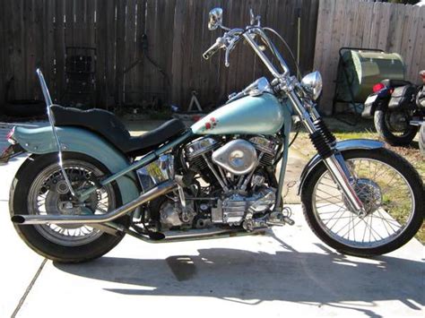 Harley Davidson Panhead Bobber Chopper For Sale On Motos