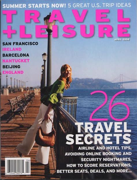 travel and leisure magazine | Travel and Leisure magazine, April 2008 ...