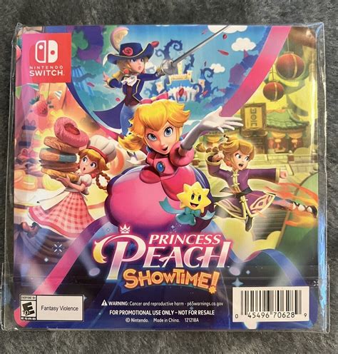 PRINCESS PEACH SHOWTIME STANDEE