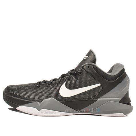 Nike Zoom Kobe 7 X Black Wolf Grey 488370 001 Kicks Crew