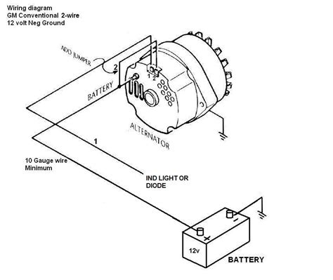 Ford Wire Alternator Diagram