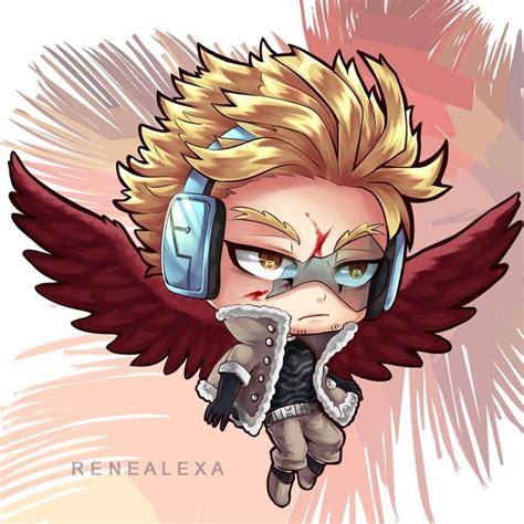 Adorable Birb Drawing Bnha Hawks Fanart