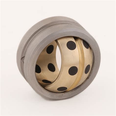 Plugged Graphite Oilless Bush Spherical Bearing Sps Metal