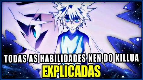 Todas As Habilidades Nen Do Killua Zoldyck Explicadas Youtube