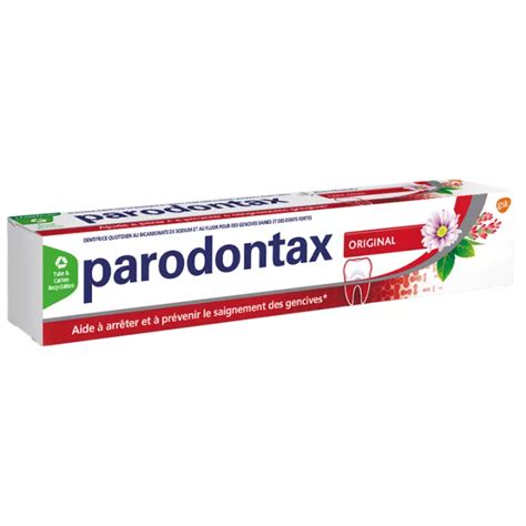 Parodontax Original Dentifrice Au Fluor G En Vente En Pharmacie