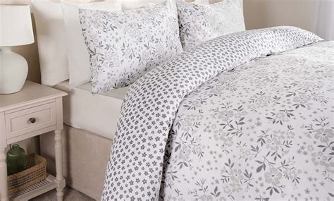 Ditsy Print Reversible Duvet Set Groupon