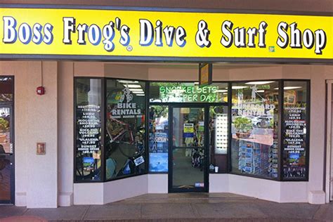 Maui Store Locations | Boss Frog's Hawaii