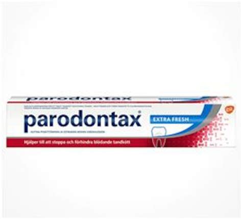 Parodontax Extra Fresh Tannkrem 12 X 75 Ml NO1